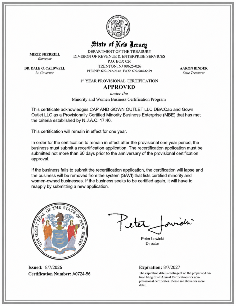 MBECertificate