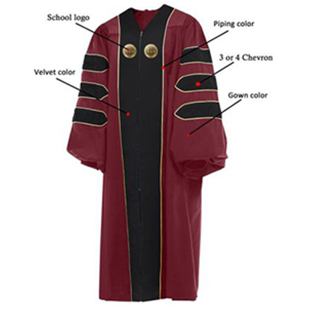 Custom Doctoral Gown