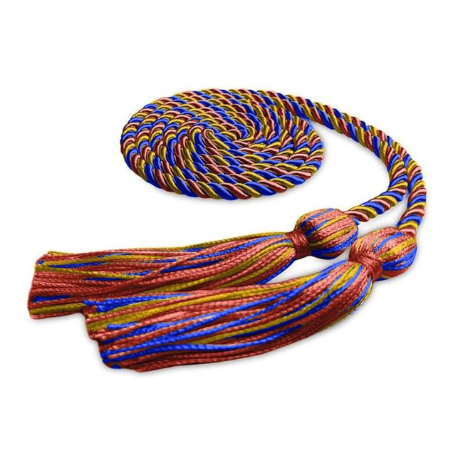 Honor-Cord-Three-Color Graduation Honor Cord Three Color Intertwined