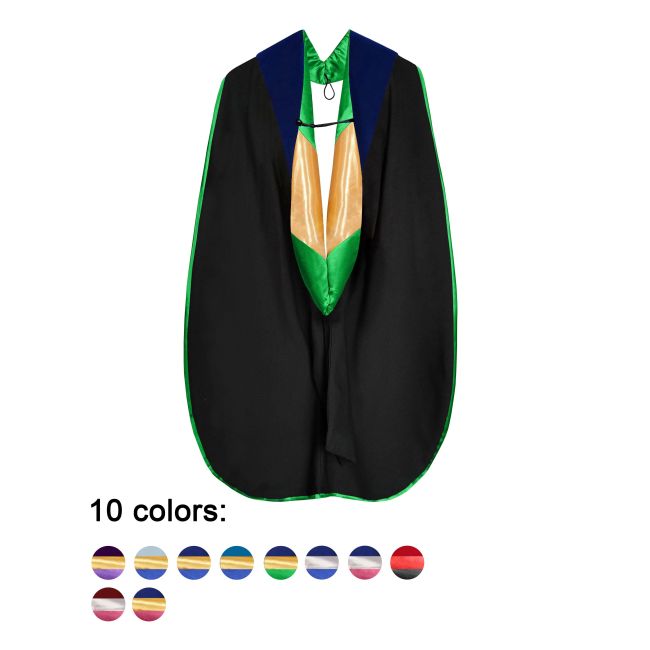 Hood-Classic-Doctoral Classic Doctoral / PhD Graduation Hood for Various Degrees and Schools