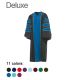 Faculty Regalia Graduation Gown with Gold Piping