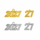 Bling Graduation Year Charm in Classic and Modern Style