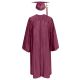 CGT-Shiny-Bachelor-Maroon Maroon Bachelor Graduation Cap, Gown and Tassel Set Shiny Finish - 2027