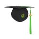 CT-Matte-Doctoral-Custom Doctoral Custom Graduation Cap And Tassel Set Matte Finish Mini. Order Qty 20 Pieces
