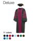 GTVT-Doctoral Doctoral / PhD Graduation Gown, Tassel, and Velvet Tam Set with Gold Piping