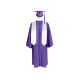 CGTS-Shiny-Bachelor Bachelor Graduation Cap, Gown,Tassel and Stole Set Shiny Finish