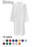 Senior Choir Robe Only Shiny Finish for Church