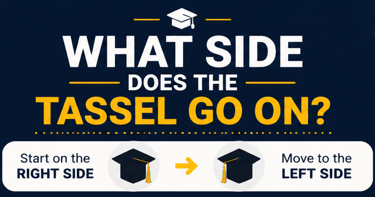 What Side Does the Tassel Go On? what side does the tassel go on graduation cap and gown