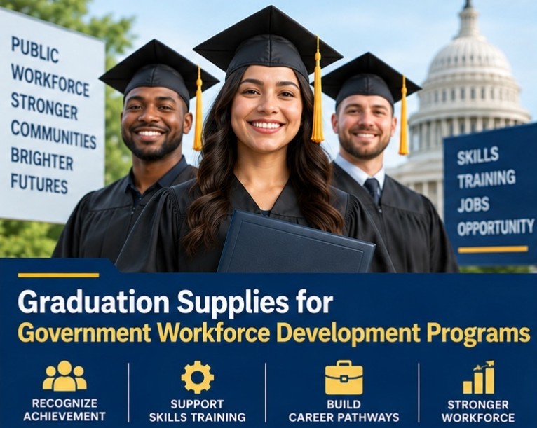 Graduation Regalia for Community College Workforce Programs Community college workforce program graduation regalia - cap and gown outlet
