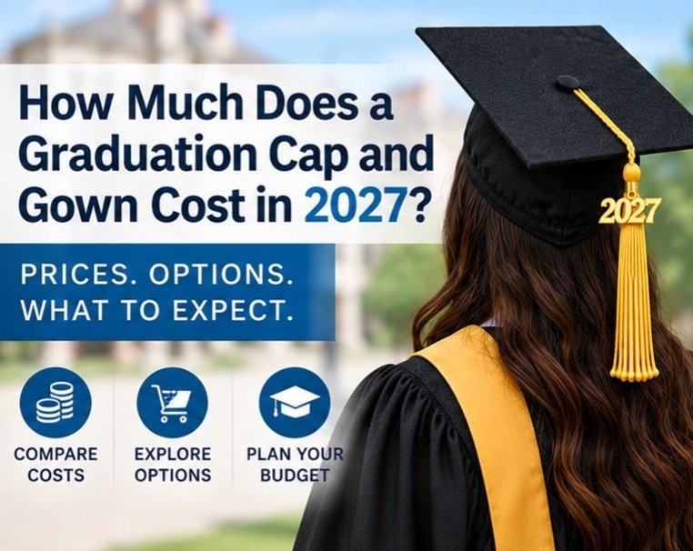 How Much Does a Graduation Cap and Gown Cost in 2027? Graduation cap and gown cost in 2027 - cap and gown outlet