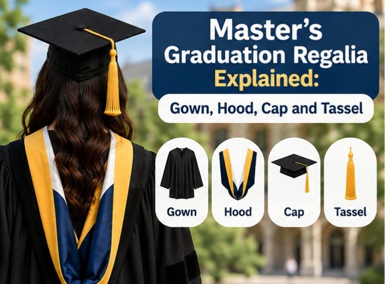 masters graduation regalia explained