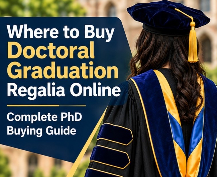 Where to buy doctoral graduation regalia online - cap and gown outlet