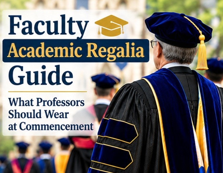 Faculty Academic Regalia Guide: What Professors Should Wear at Commencement Faculty academic regalia guide - cap and gown outlet