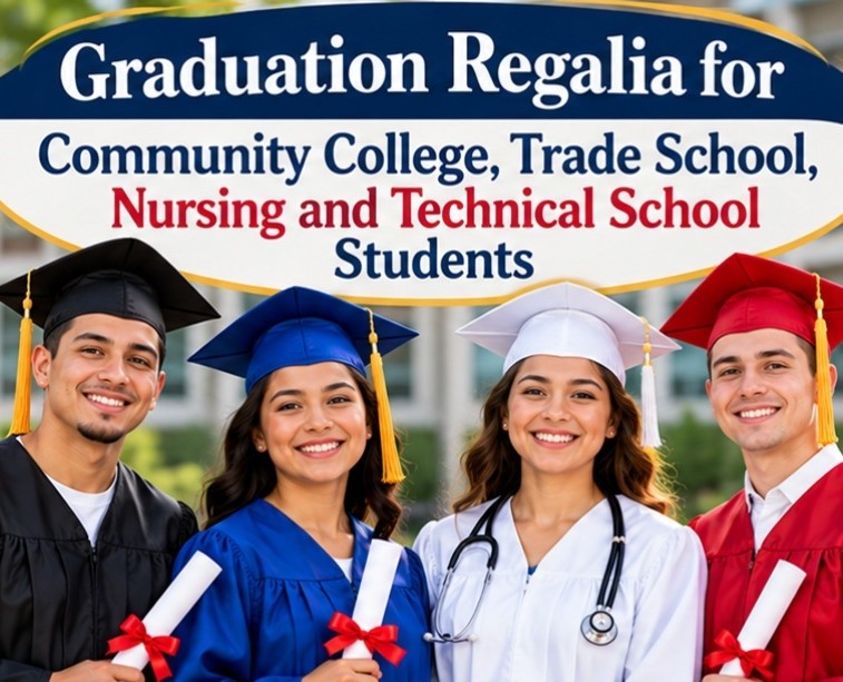 Graduation Caps, Gowns and Accessories for Career and Technical Education Graduates Career and Technical Education graduation caps and gowns - cap and gown outlet