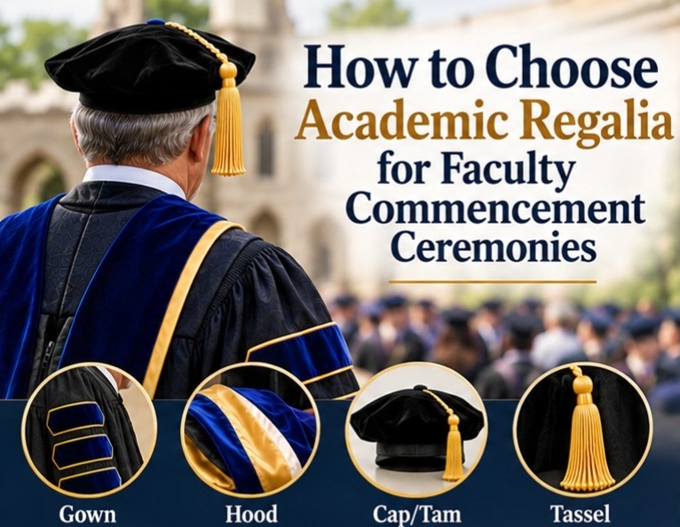 How to Choose Academic Regalia for Faculty Commencement Ceremonies Academic regalia for faculty commencement ceremonies - cap and gown outlet